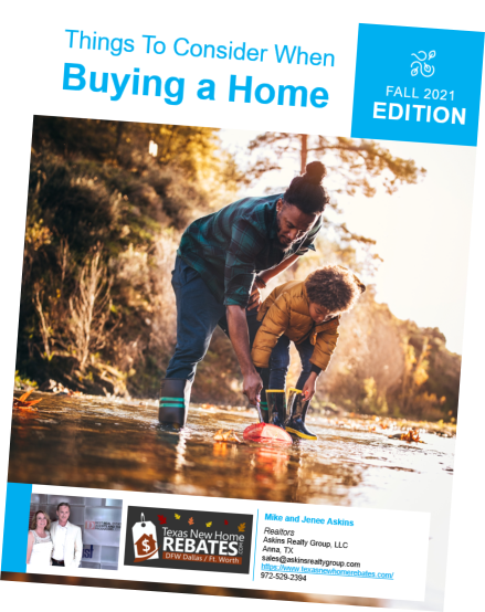 Fall 2021 New Home Buyer Guide for Dallas Fort Worth